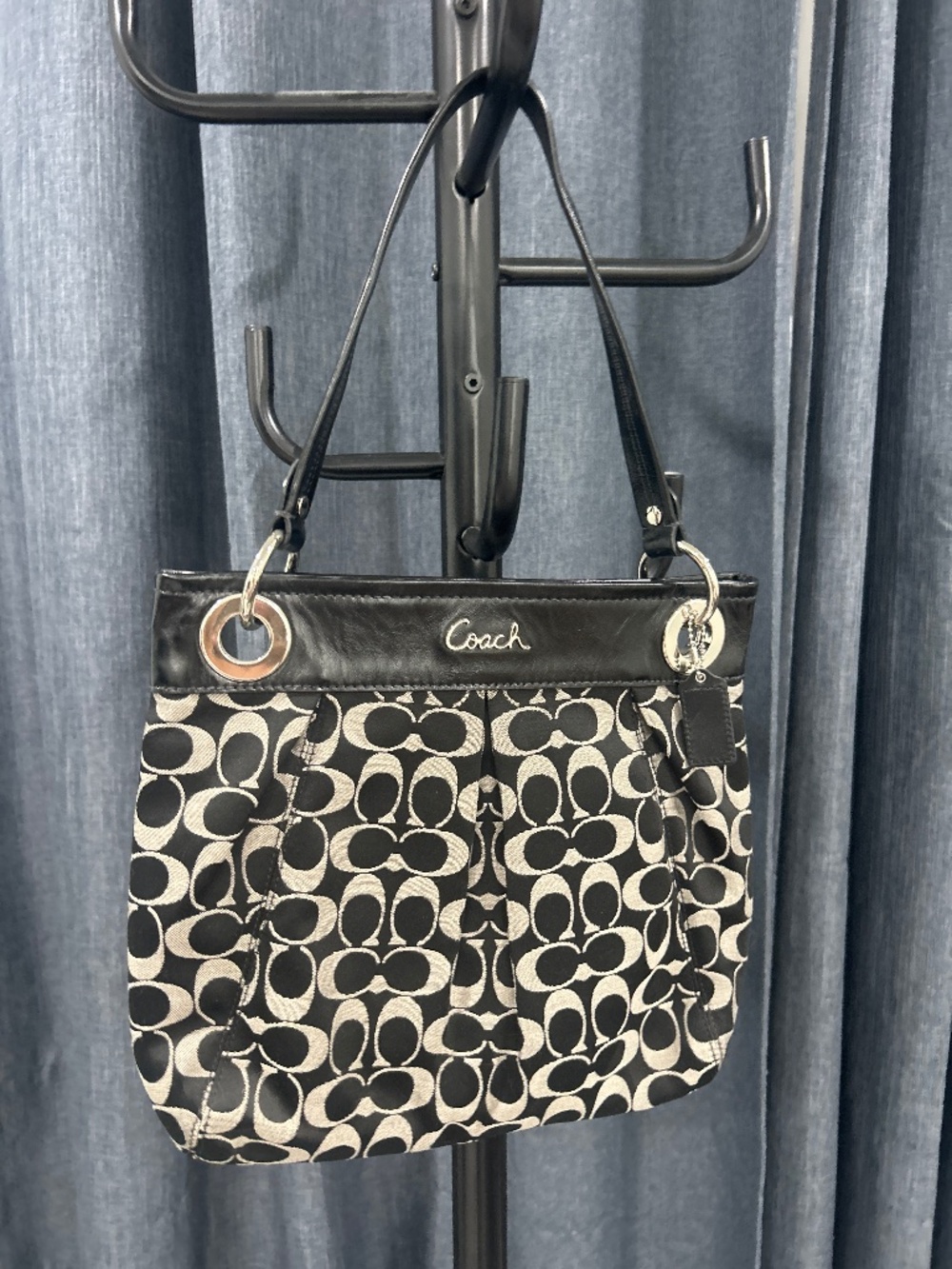 Vintage Coach Logo Shoulder bag - Picture 1 of 4